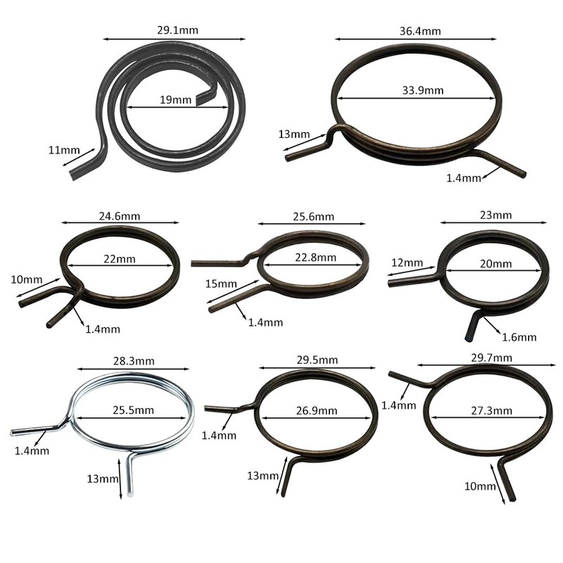 WYZBEN Replacement Door Handle Springs for Knob Lever Latch Internal