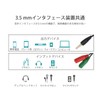 Akkerds 3.5mm Audio Minute Wire Red Green Wire Double Headed