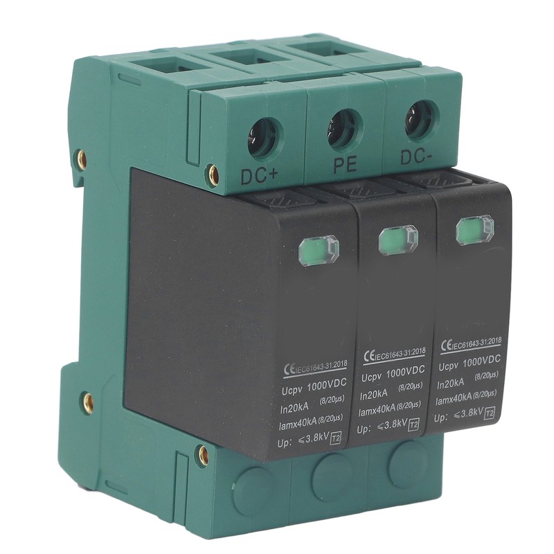 Surge Protective Device 1000V DC 20‑40KA 3P PC Photovoltaic PV