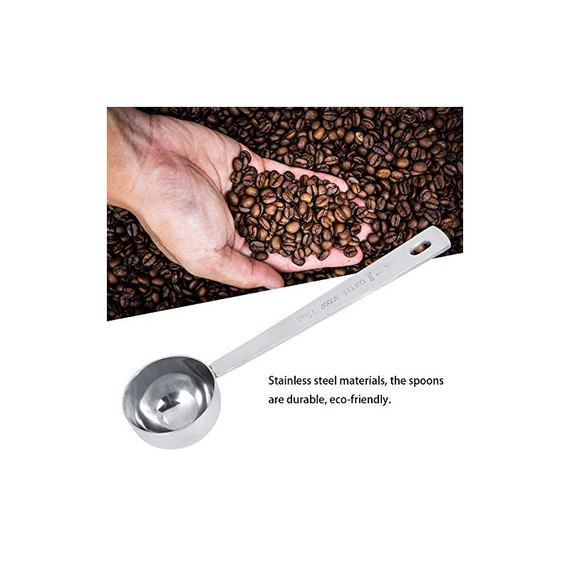 Cucharadas de Caf, Cuchara Medidora de Caf de Acero Inoxidable,