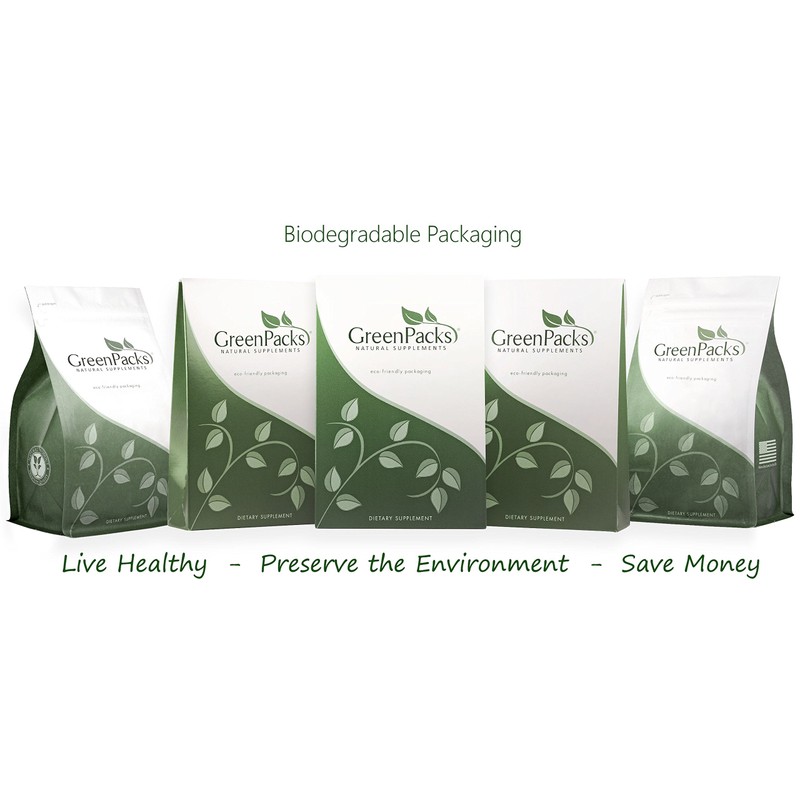 GreenPacks® Stinging Nettle Root Extract (High-Potency) Supplement - 400 Capsules