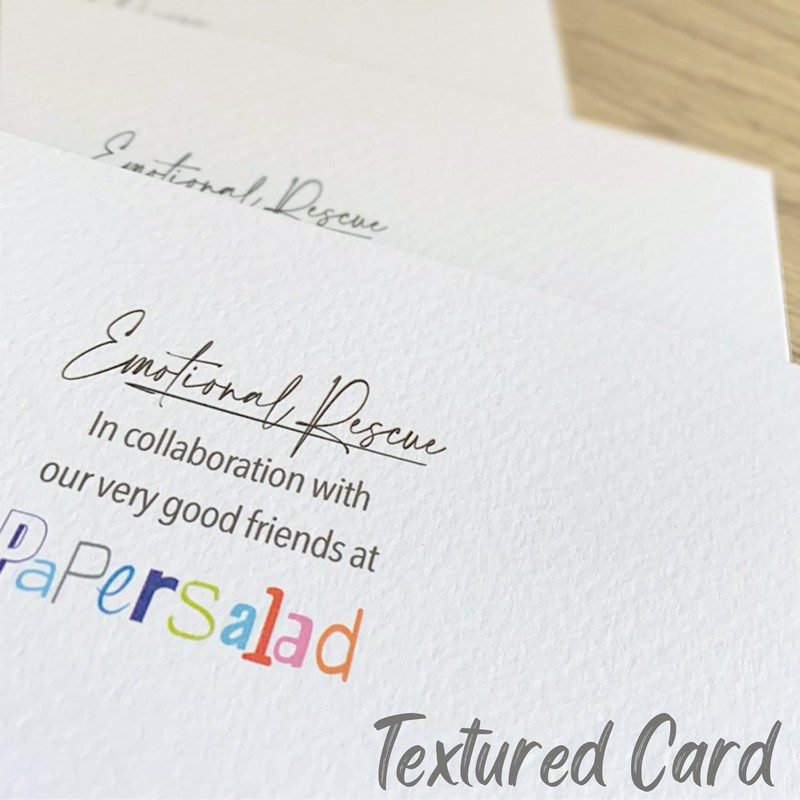 Jubiläumskarte "Always Paper Salad"