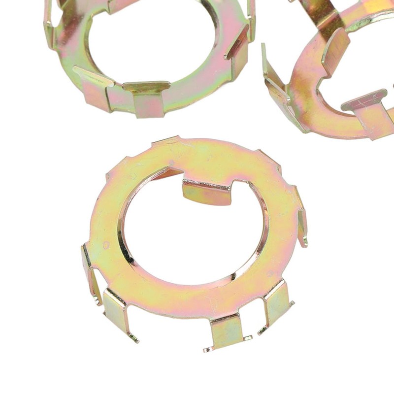 Trailer Spindle Nut Retainer, 4Pcs Metal Trailer Wheel Spindle Nut