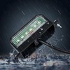Yuanjoy 2 Pack 12 V 24 V Number Plate Light