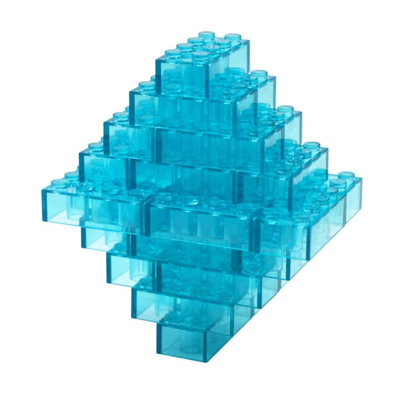 WYSWYG 140 Building Blocks, 2 x 4 Classic Bricks, Compatible