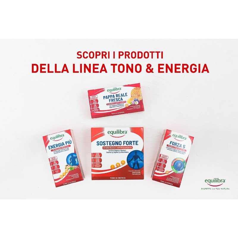 Equilibra Integratori Alimentari, Pappa Reale Fresca, Integratore con Vitamine del