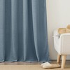 RYB HOME Extra Wide Semi Sheer Curtains, Grommet Easy Sliding