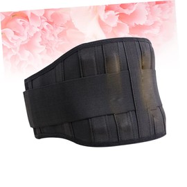 FOMIYES Adjustable Steel Board Waist Belt Heat Pad for Elder Adults Support Brace Lower Back Massager Heat Pack Sciatica Relief