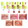 Set De Cuidado Labial Hidratante Glossy Liquid Lip Oil Gloss