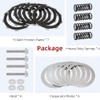 GOLKNHA Clutch Kit & Friction Plate Spring Compatible with Yamaha