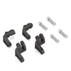 Mofun Driver Floorboard Relocation Brackets Compatible with Harley Touring Street