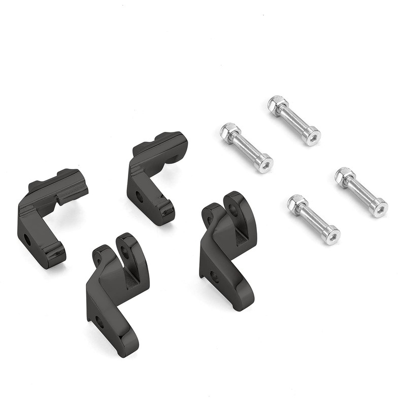Mofun Driver Floorboard Relocation Brackets Compatible with Harley Touring Street