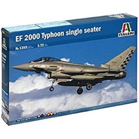 Italeri 510001355 1: 72 – EF-2000 Typhoon Combat Aircraft Single Seater