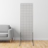 SSWBasics 2' x 6' Grid Wall Standing Fixture - Black