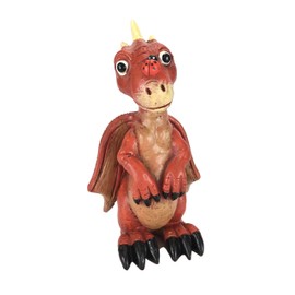 GlitZGlam - Dragón de Azar en miniatura de jardín de hadas