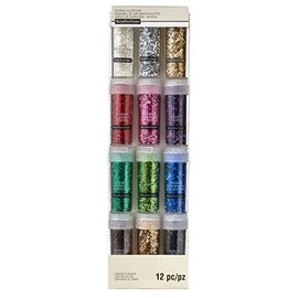 Chunky Glitter Set by Recollectionss - Assorted Glitter Set for Resin, Card Making, Decorations, Home DecorProject and Arts & Crafts - 1 Pack