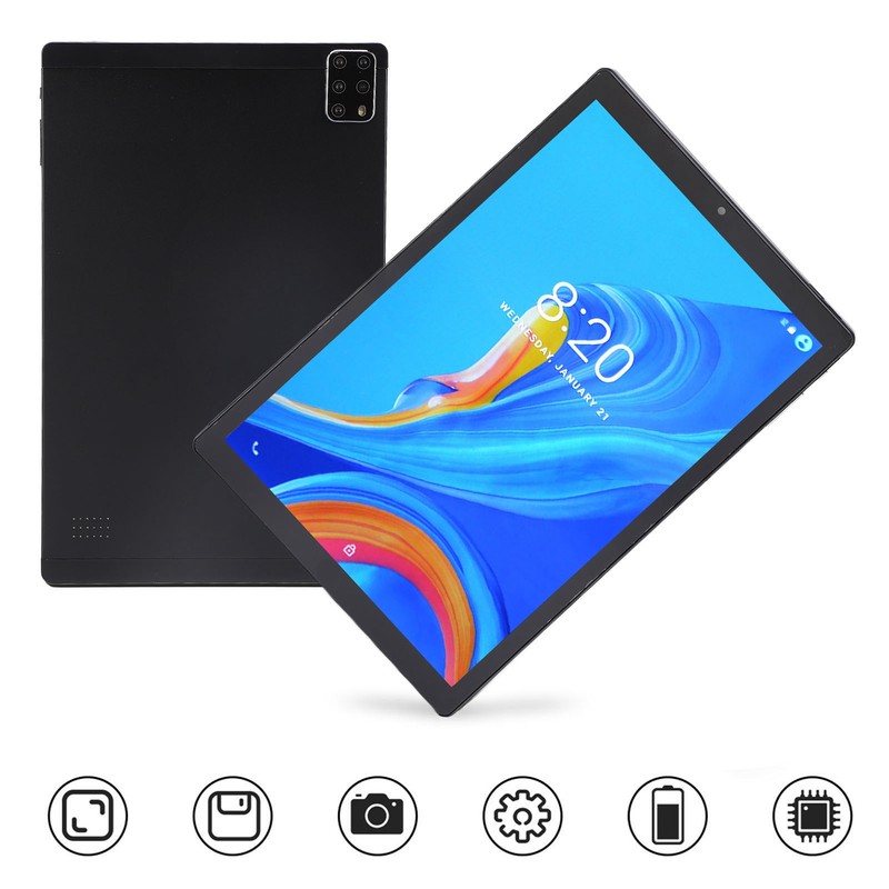 10.1 Inch Tablet for Android 12.0 5G WiFi 6GB 128GB