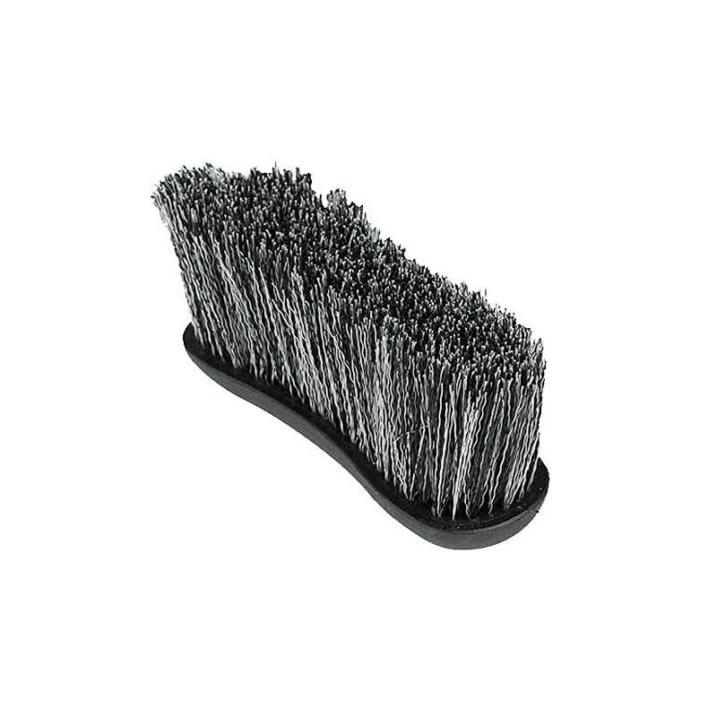 Horze Softgrip Long Bristle Dandy - Black