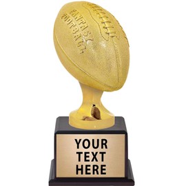 Crown Awards Fantasy Football Trophy - 15" Jumbo Gold Fantasy Football Trophy with Free Engraving Prime