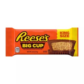 Reese's Peanut Butter Cups, Big Cups, 16ct (2 Cups Per Pack = 32 Cups)