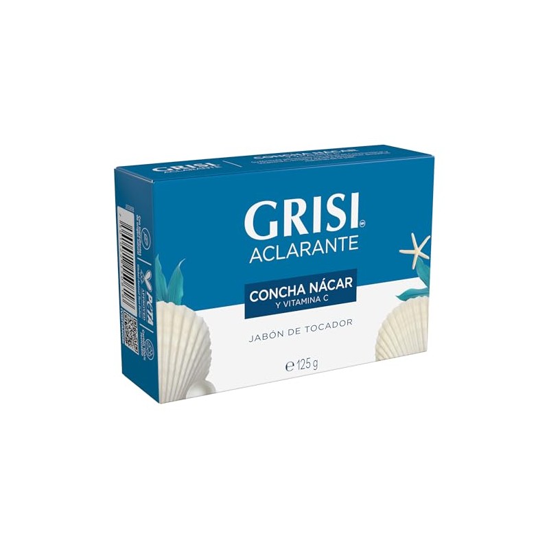 Grisi, Jabón en barra Concha Nácar, Jabón aclarante con vitamina