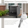 6 Pack 5143 Key Blank Compatible with High Security Mailbox