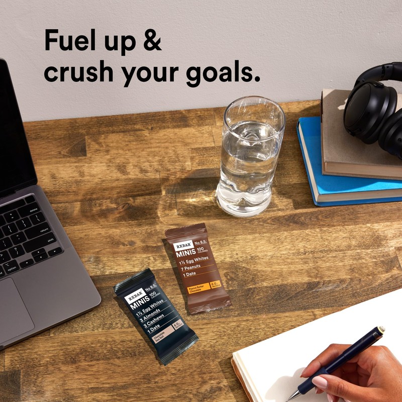 RXBAR Minis Protein Bars, Protein Snack, Snack Bars, Variety Pack,
