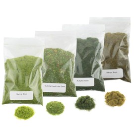 War World Scenics Static Grass Starter Kit 2 – Modelling Model Railway Railroad Wargame Layout Scenery Terrain Landscape Diorama Materials Track All Gauges