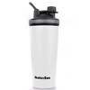 ShakerZoo-1 Pack-Protein Shaker bottles for Protein Mixes, Insulated Stainless Steel