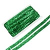 MECCANIXITY 14 Yard Sequins Beaded Lace Trim 2 Row 0.6