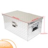 TJHSM 20 Inch Silver Heavy Duty Aluminum Tool Box with
