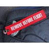 REMOVE BEFORE FLIGHT Jumbo Pendant, Pack of 1, red