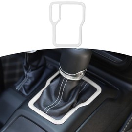 RT-TCZ for Wrangler JL White Gear Shift Trim Cover Frame for Jeep Wrangler JL JLU Gladiator JT 2018-2024 White Interior Accessories