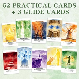 IFS Therapy Cards for Adults, 52 Therapy Cards for Parts Work, Shadow Work & Self-Awareness, Internal Family Systems Inspired Deck for Journaling, Emotional Awareness & Personal Growth