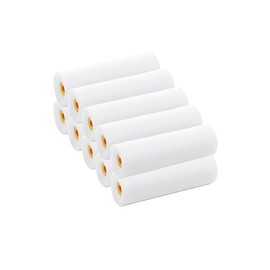 Paint Set: 10 x Foam Rollers 10 cm Super Fine Straight | 1 x Paint Roller Bracket | 1 x Paint Tray | 1 x Cover Film