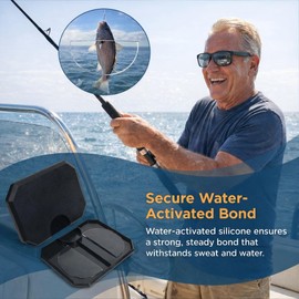 NOMEAROD 3 Pack Stick-On Bifocal Readers for Sunglasses & Goggles, No Water or Adhesive Needed, Reusable Stick on Bifocal Lenses, +150