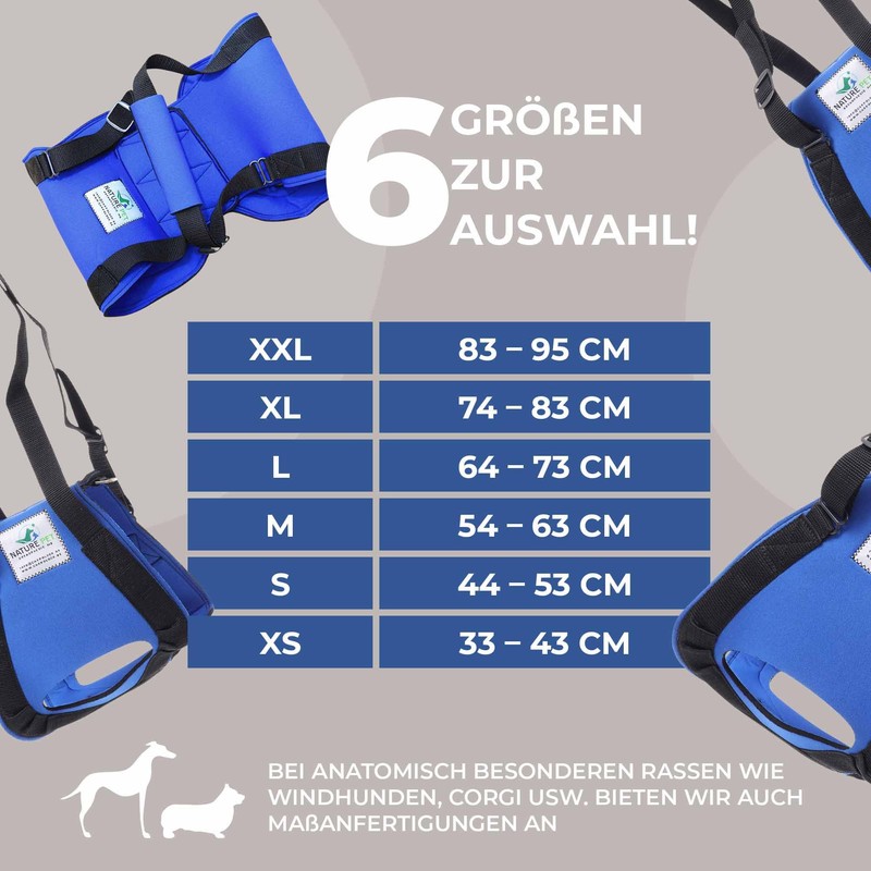 Nature Pet Dog Carry Aid Rear / Dog Walking Aid