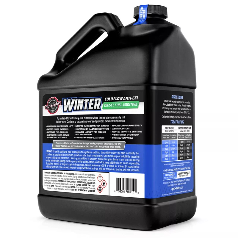 Opti-Lube Winter Formula Diesel Fuel Additive - 1 Gallon without