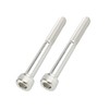 POSH 900655-S2 Motorcycle Supplies, Cap Bolts, Stainless Steel, 2 Pieces