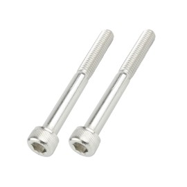POSH 900655-S2 Motorcycle Supplies, Cap Bolts, Stainless Steel, 2 Pieces