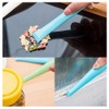 Cleaning Scraper Tool Kitchen Plastic Scraper Multipurpose Stiff Grill Scraper