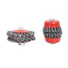 Wire Brush Angle Grinder Twist Knot Wire Brush Set Kit