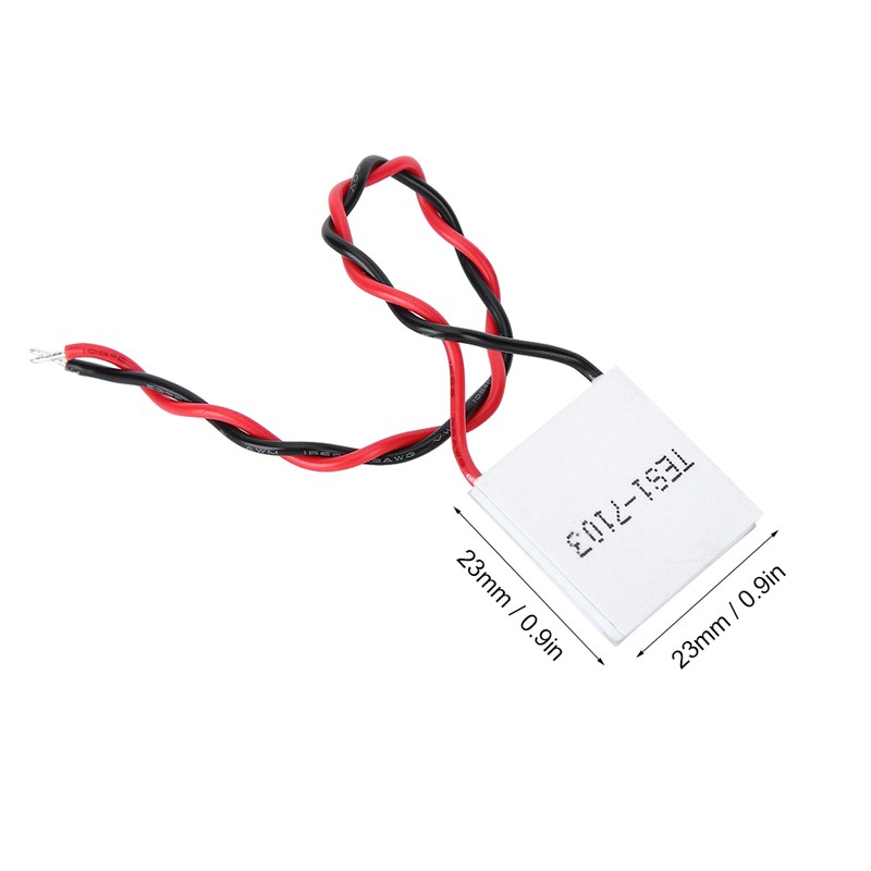 Cooling Plate Module Thermoelectric Generator Low Power Chip 8V TES1-7103