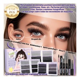 Kit De Extensión De Pestañas De Capacidad Extragrande