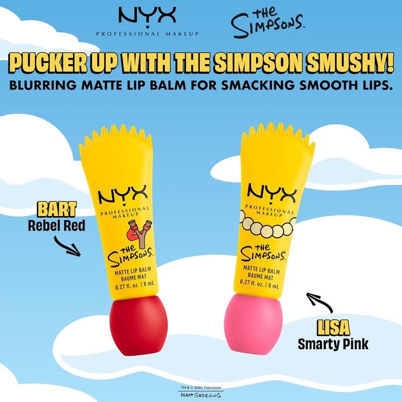 NYX Smushy Matte Lip Balm Smarty Pink – Hidratación y