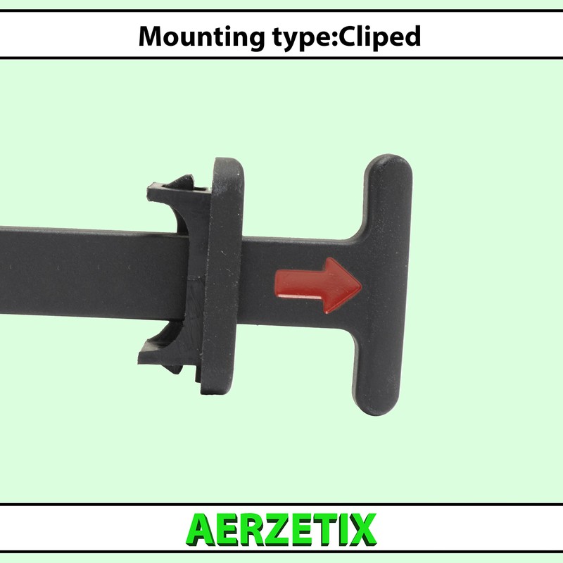 AERZETIX - C65442 - Bonnet release handle - length 146