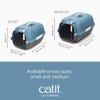 Catit Voyageur Cat Carrier, Medium, Blue/Grey, 41385