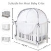 JOINSI Safety Crib Tents to Keep Toddler in, Pop Up