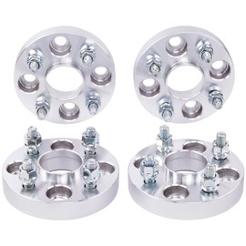 DCVAMOUS 4PC 4x100 Hubcentric Wheel Spacers 1 Inch with 12x1.5 Studs 56.1mm Hub Bore Compatible with Honda 4 Lug for 1986-2001 Integra | 1982-1989 Accord | 1979-2005 Civic | 1983-1998 CRX