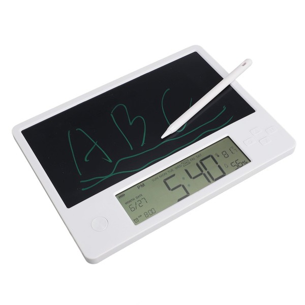 Digital Calendar, Electronic Planner Tablet with Touch Pen, Rechargeable LCD